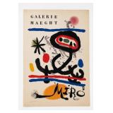 Galerie Maeght ï¿½MIROï¿½ Exhibition Poster