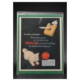 1950s Old Gold Cigarettes Advertising Print