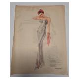 1941 Alberto Varga Esquire Print