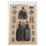 Harper's Bazar, 1888 Print