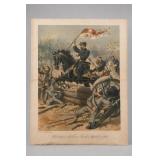 Ca. 1897 H. A. Ogden Sheridan at One Forks Print
