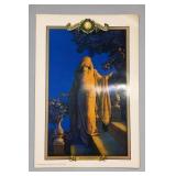 Edison Mazda Maxfield Parrish Poster