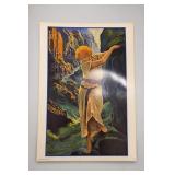 Maxfield Parrish The Canyon Art Print