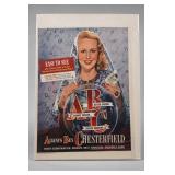 1947 Chesterfield Virginia Mayo Ad Print
