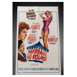 The Marriage-Go-Round 1961 Movie Poster J Newmar