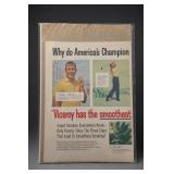 1957 Viceroy Mantle & Snead Cigarette Ad