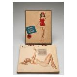 1947 Esquire Pin-Up Calendar Excellent Condition