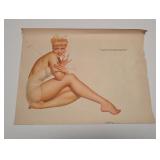 Petty Girl Pin Up Print