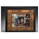 Donny Finley Paris Street Street Scene Signed