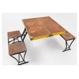 Milwaukee Stamping Co. Handy Table & Chair Set