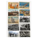 Qty 10 mix of used and unused Postcards