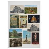 Qty 10 mix of used and unused Postcards