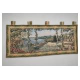 Woven Landscape Textile Wall Hanging