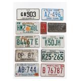 Lot of Vintage Vehicle License Plates