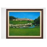 Edward Colarik, Dallas Artist, Framed Landscape
