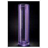 Purple Glass Vase, Approx. 10-10ï¿½ in