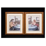 Pair of Framed Prints, Hurt Ego & Poor Attitude