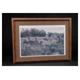 Ken carlson 1983 Signed A New Day Framed Print