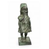 Maitland-Smith verdigris bronze Sculpture