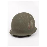 M1-Type Steel Protective Helmet with Chinstrap