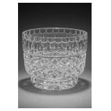 Faceted Crystal Pedestal Bowl