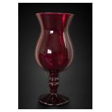 Pair of vintage MCM Empoli Italian chalice vase