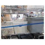Lot of Assorted Clear Acrylic Display & Components