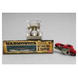 Lot of Schylling Harmonica, Scoche Etc
