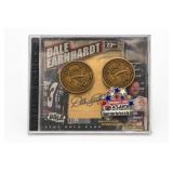 Lot of 4 NASCAR Memorabilia Earnhardt Gold Card