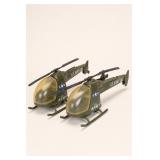 Vintage U.S. Army 785B9 Helicopter Toy As Is