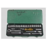 Socket Tool Set, Printed 40-Piece, 3/8 Drive