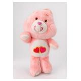 1983 Love-A-Lot Bear Care Bears Plush Toy, Kenner