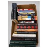 Lot of Books, Guides and Media Cases