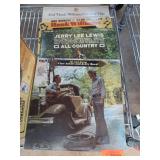 Hank Williams and Jerry Lee Lewis LP Vinyl Records