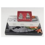 Oneida Serving Set with Gnome 2-Pc Spoon Sitters