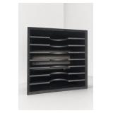 Wooden Multi-Slot Paper Scrapbook Paper Organizer