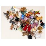 Lot of Assorted Plush Animal Toys with TY Tags