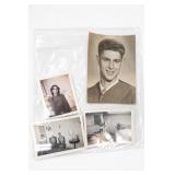 Lot Vintage Black and White Family Photographs