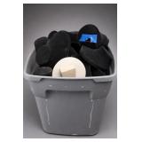 Lot of Black Jewelry Display Forms with Tote