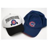Lot of 2 Cubs Baseball Caps