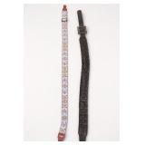 Lot of 3 Guitar Straps