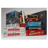 Lot of Boxed Games and New Thomas Kincade Puzzle