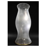 Large Frosted Glass Hurricane