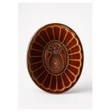 Vintage Brown Ceramic Pineapple Mold