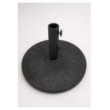 Heavy Metal Rolling Umbrella Stand Base