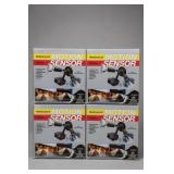 Lot of 4 Weatherproof Infrared Motion Light Units