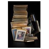Assorted Brass Picture & Photo Frames Etc