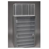 Locking Retail Display Cabinet with Clear Panels