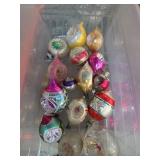 Lot of Vintage Assorted Christmas Ornaments