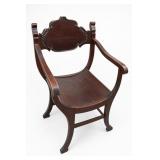 Ornate Carved Armchair